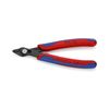 Oldalcsípő fogó 62HRC max.d1,2/0,6mm nyitórugós piros-kék normál 125mm Super Knips KNIPEX - 7881125