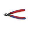 Oldalcsípő fogó 62HRC max.d1,2/0,6mm nyitórugós piros-kék normál 125mm Super Knips KNIPEX - 7881125